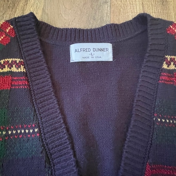 Vintage 90’s Alfred Dunner festive vest Sz Large - Picture 2 of 4